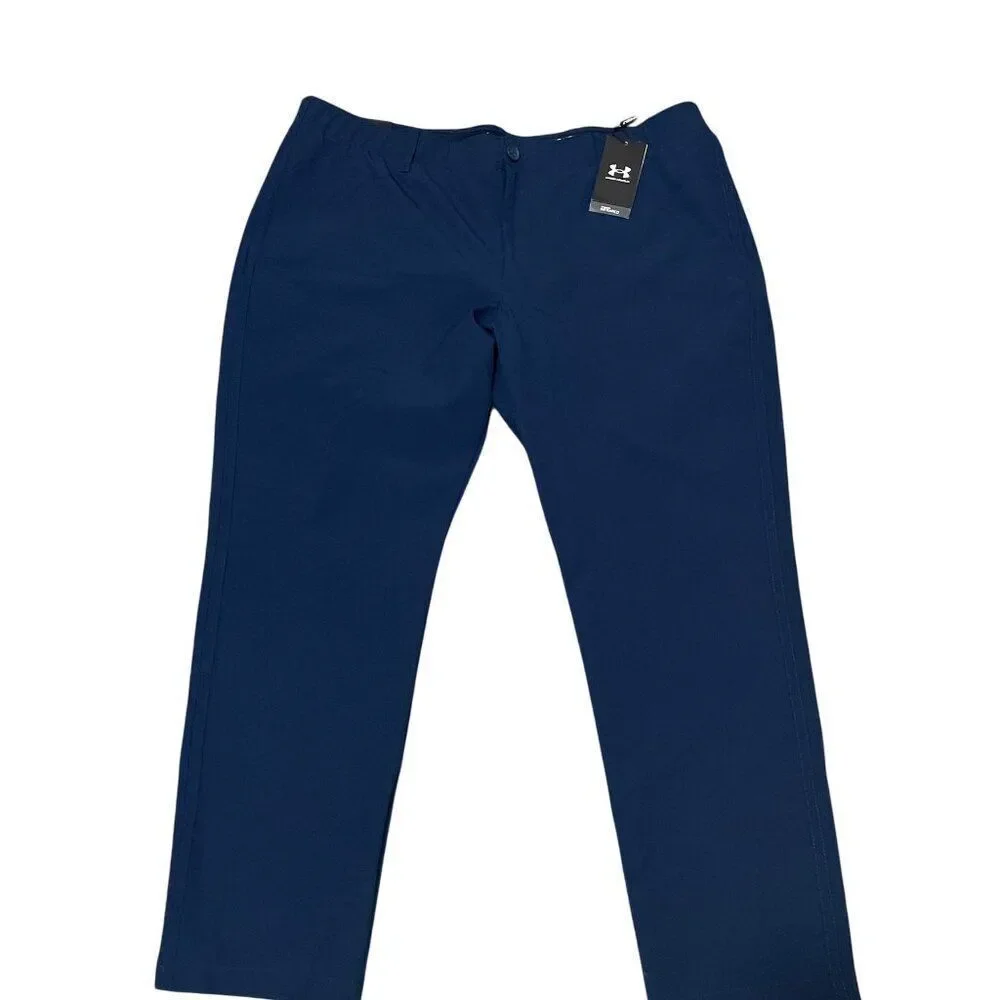Under Armour UA CGI Taper Golf Pant Coldgear Blue 1366289 408 Men's Sz 44 NWT